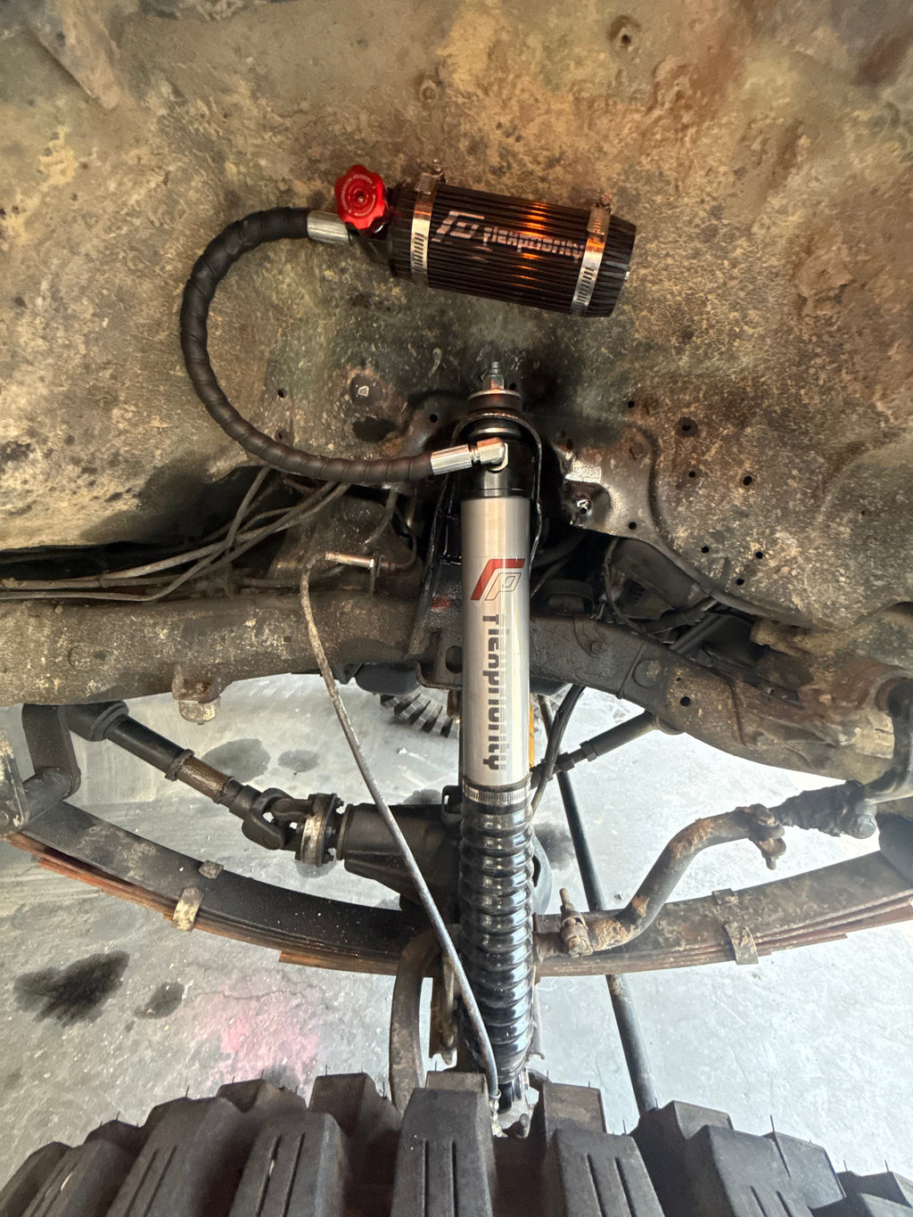 16" Travel - Remote Reservoir Shock