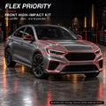 Flex Priority pre-cut front high-impact PPF kit - car