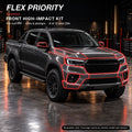 Flex Priority pre-cut front bumper PPF section