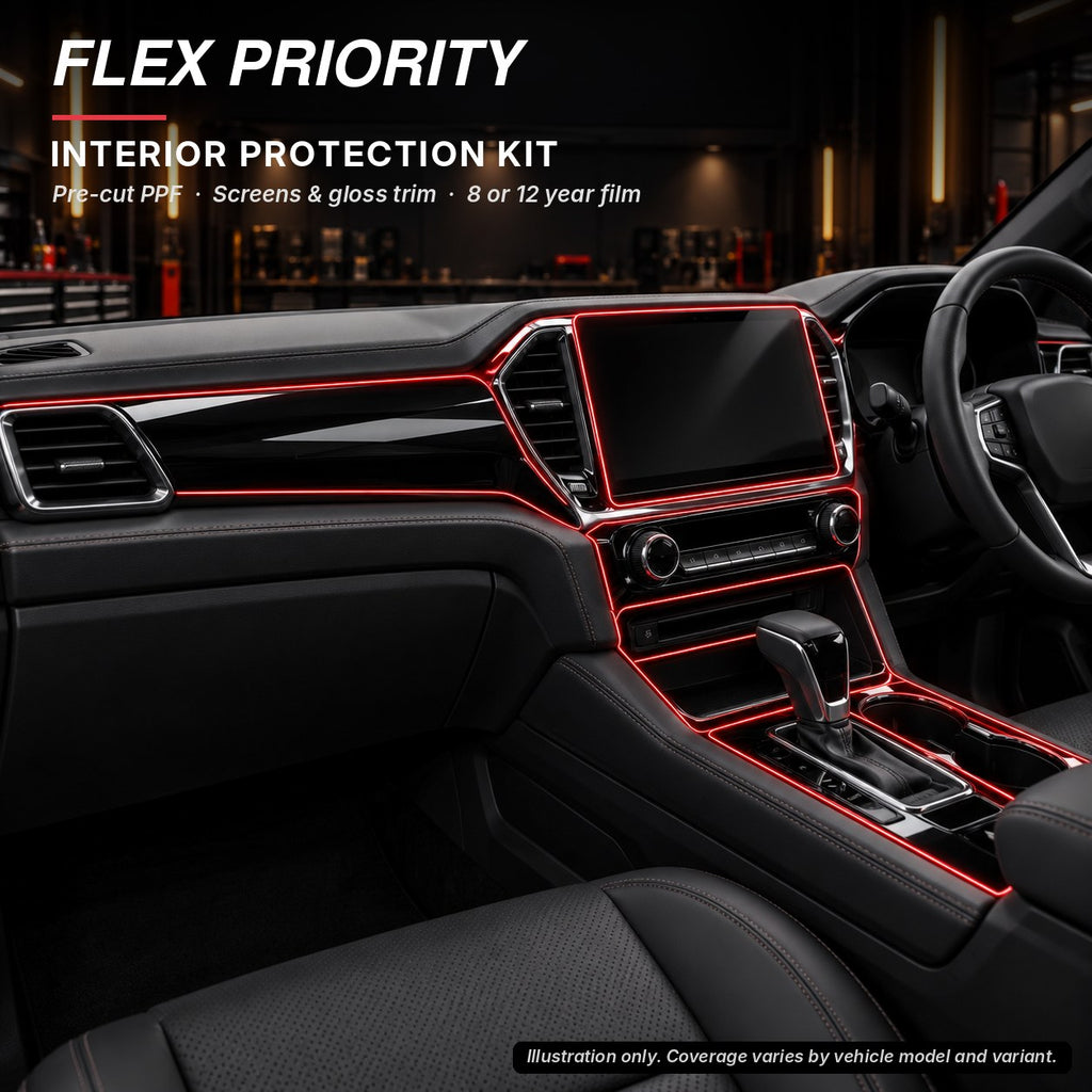 Flex Priority pre-cut interior PPF protection kit