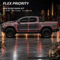 Flex Priority pre-cut side bush rash PPF kit - ute