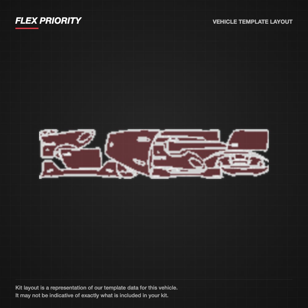 Aston Martin Vantage V8 2012-2018 kit layout (template 1)