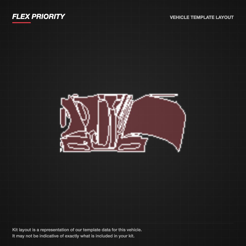 Audi A3 2010-2012 kit layout (template 1)