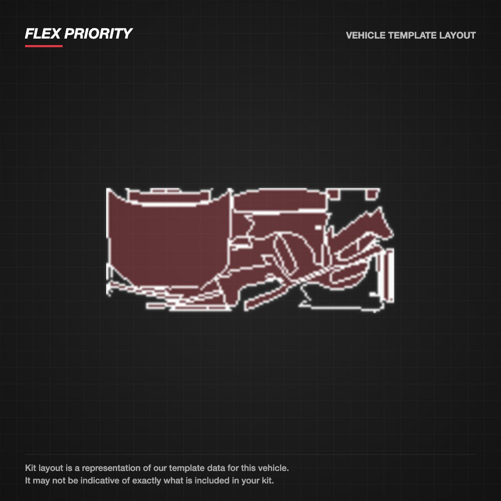 Audi A3 2010-2012 kit layout (template 2)