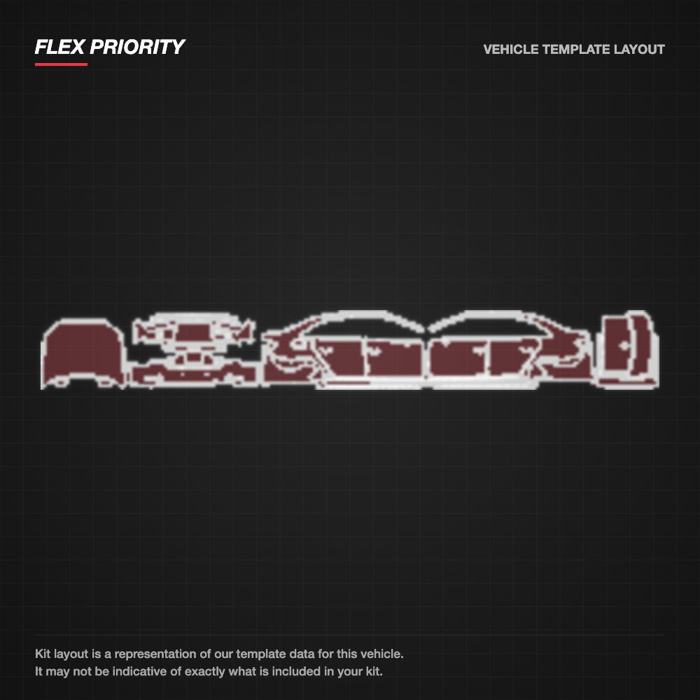 Audi A3 2015-2016 kit layout (template 1)