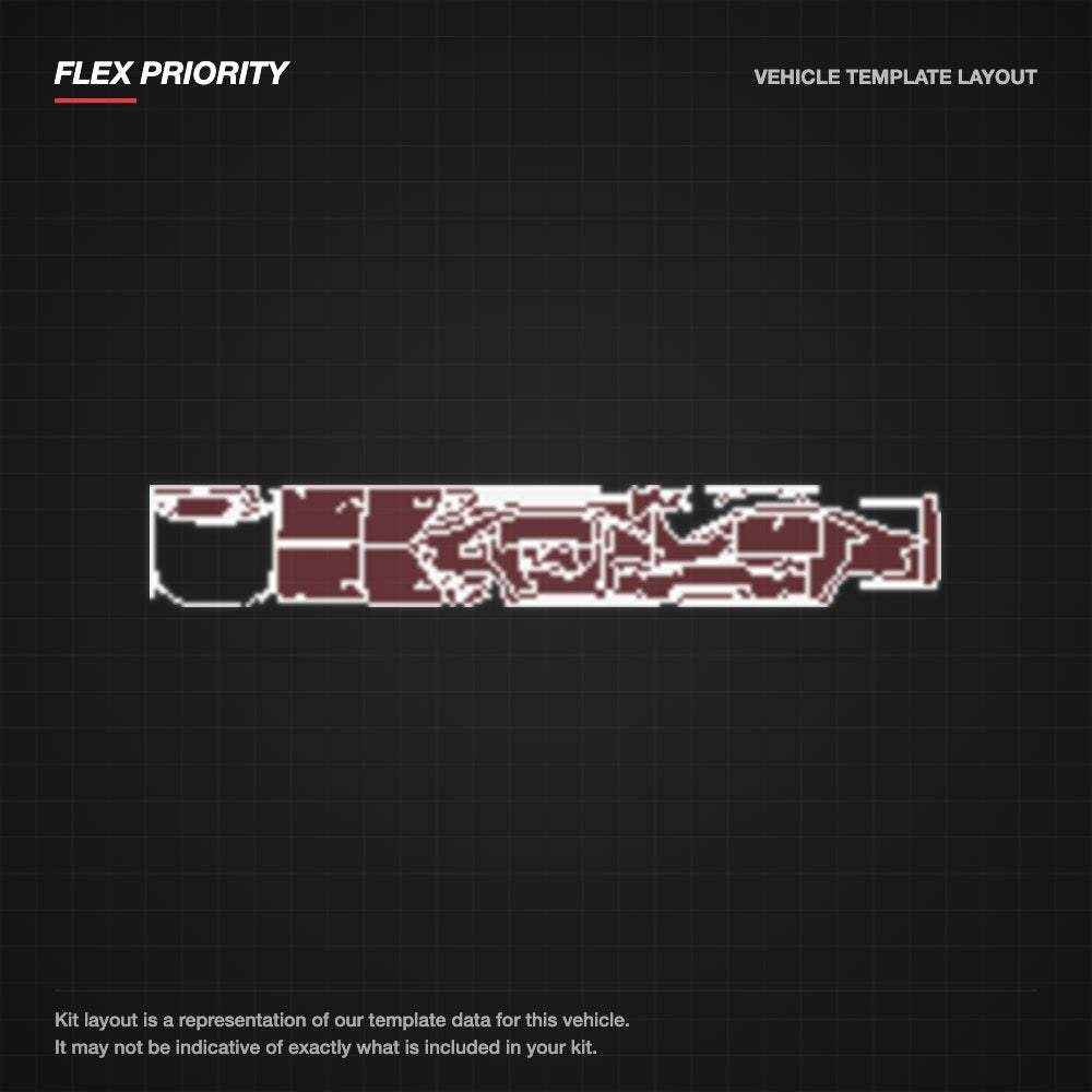Audi A3 2017-2020 kit layout (template 2)