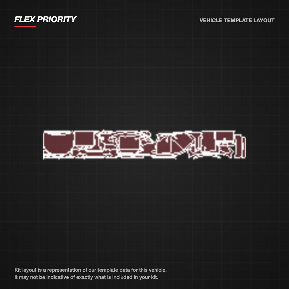 Audi A3 2021-2024 kit layout (template 2)
