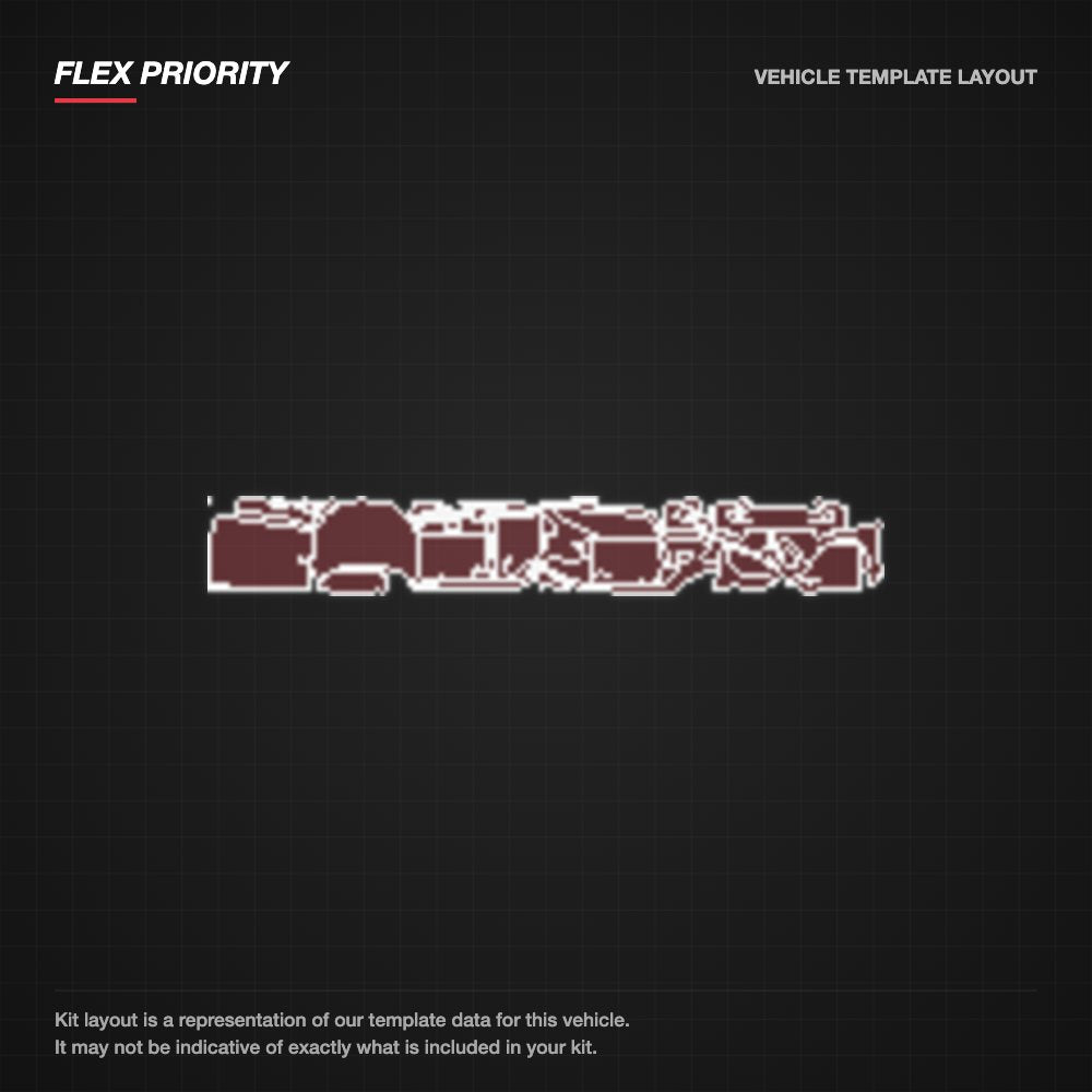 Audi A3 Hatchback 2021-2024 kit layout (template 2)