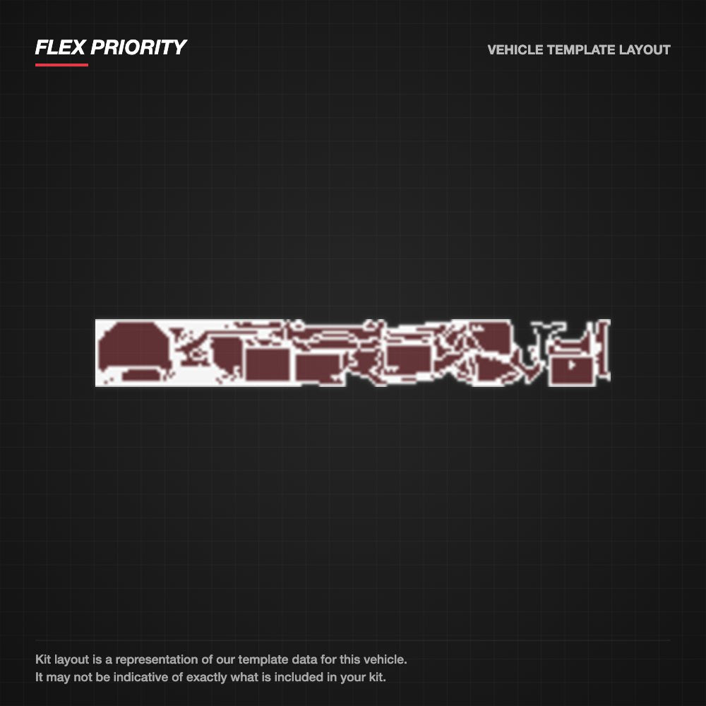 Audi A3 Hatchback 2025+ kit layout (template 2)