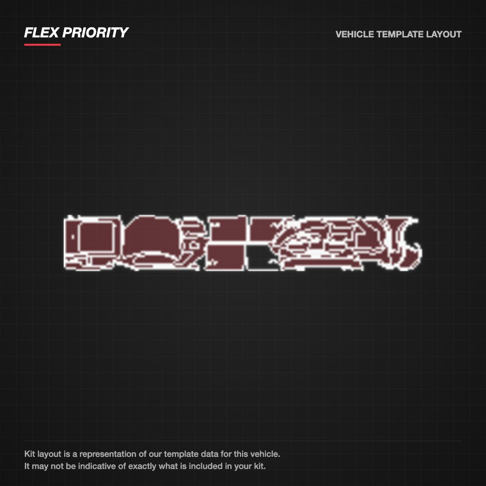 Audi Q3 SUV 2015-2016 kit layout