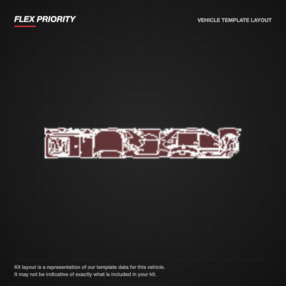 Audi Q3 SUV 2019-2025 kit layout (template 2)