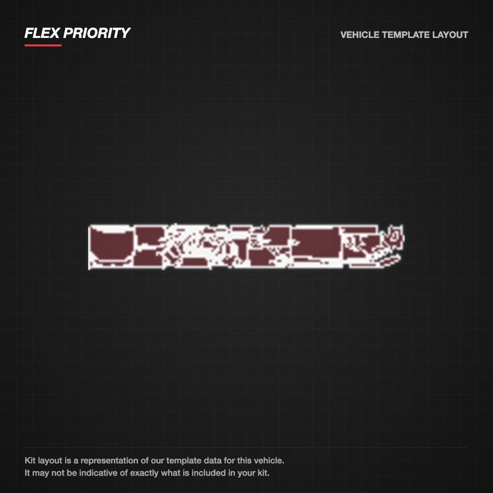 Audi Q3 SUV 2026+ kit layout (template 2)