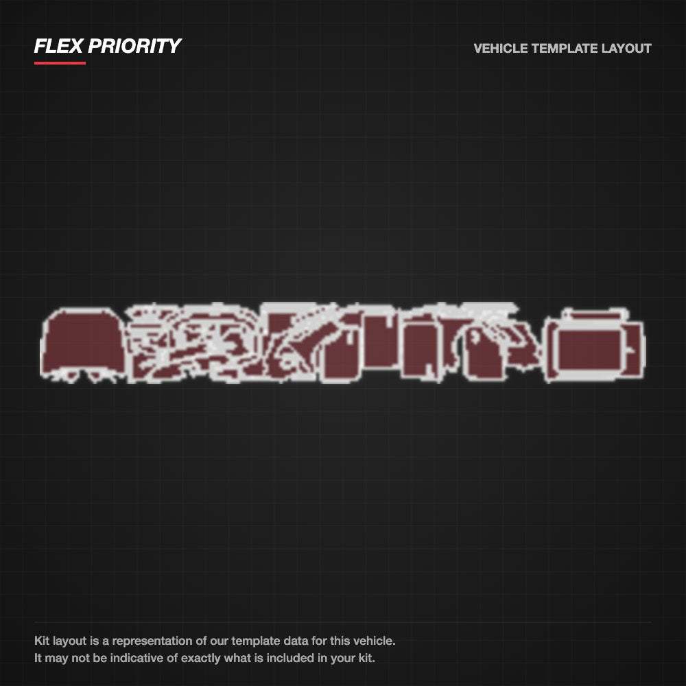 Audi Q5 SUV 2015-2016 kit layout (template 3)
