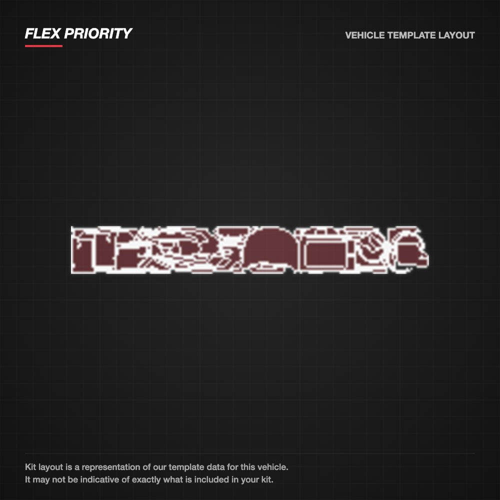 Audi Q5 SUV 2018-2020 kit layout (template 1)