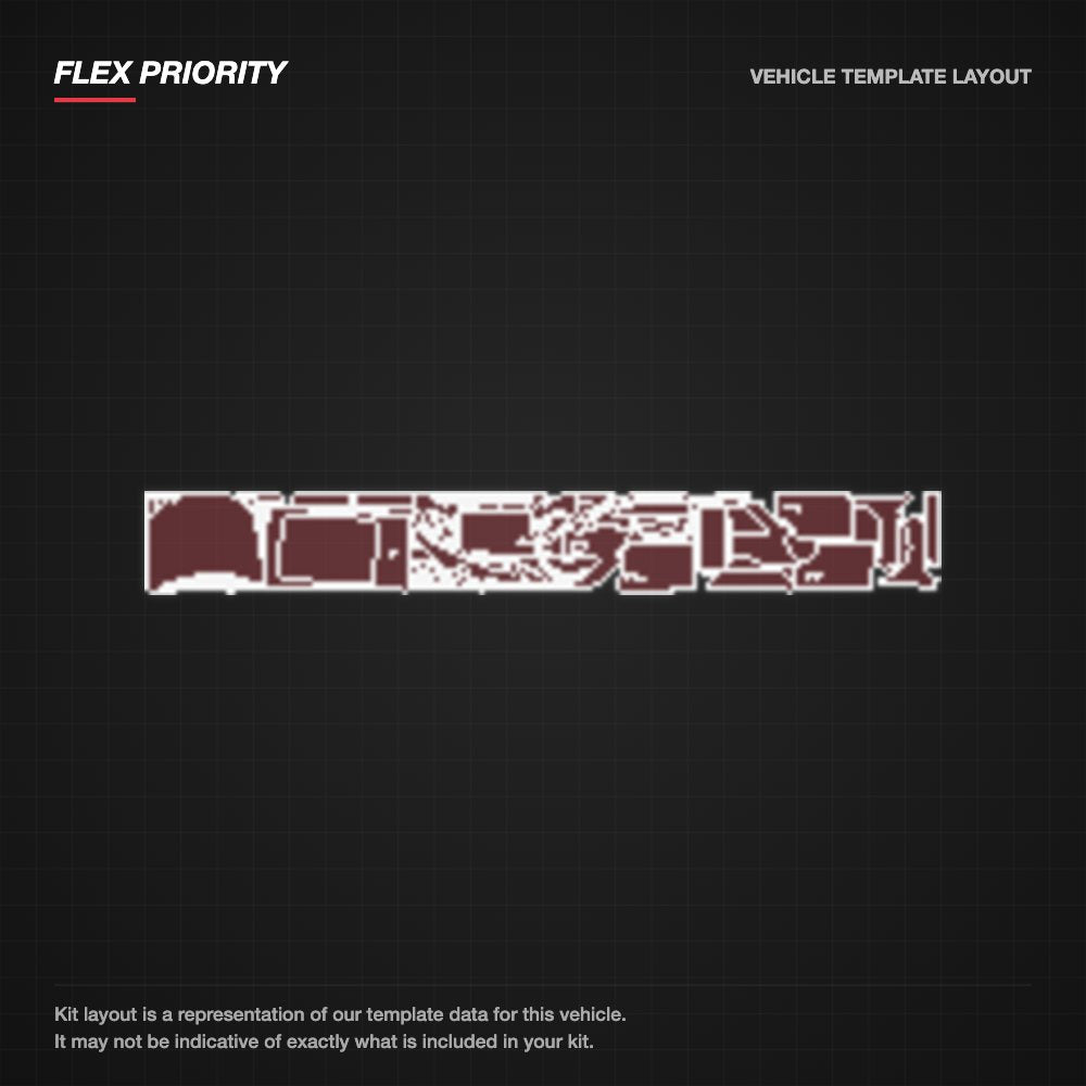 Audi Q7 2020-2023 kit layout (template 1)