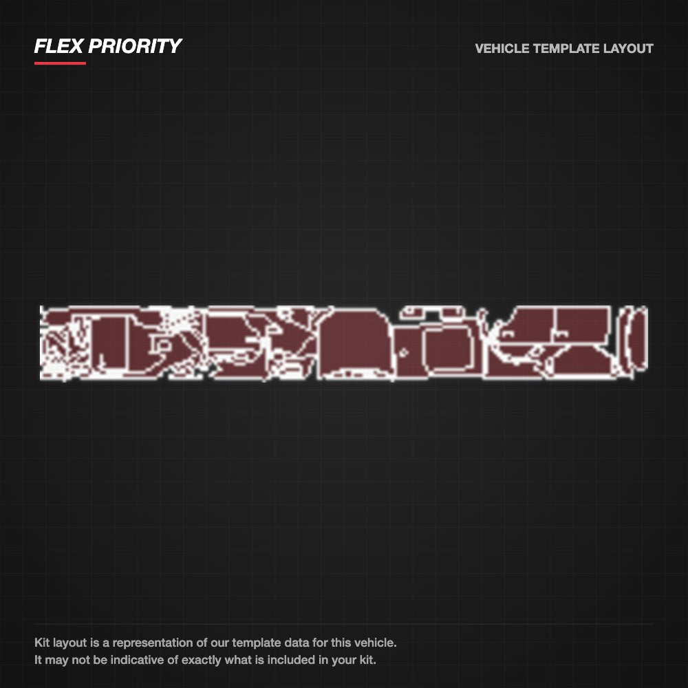 Audi Q8 2019-2023 kit layout (template 3)