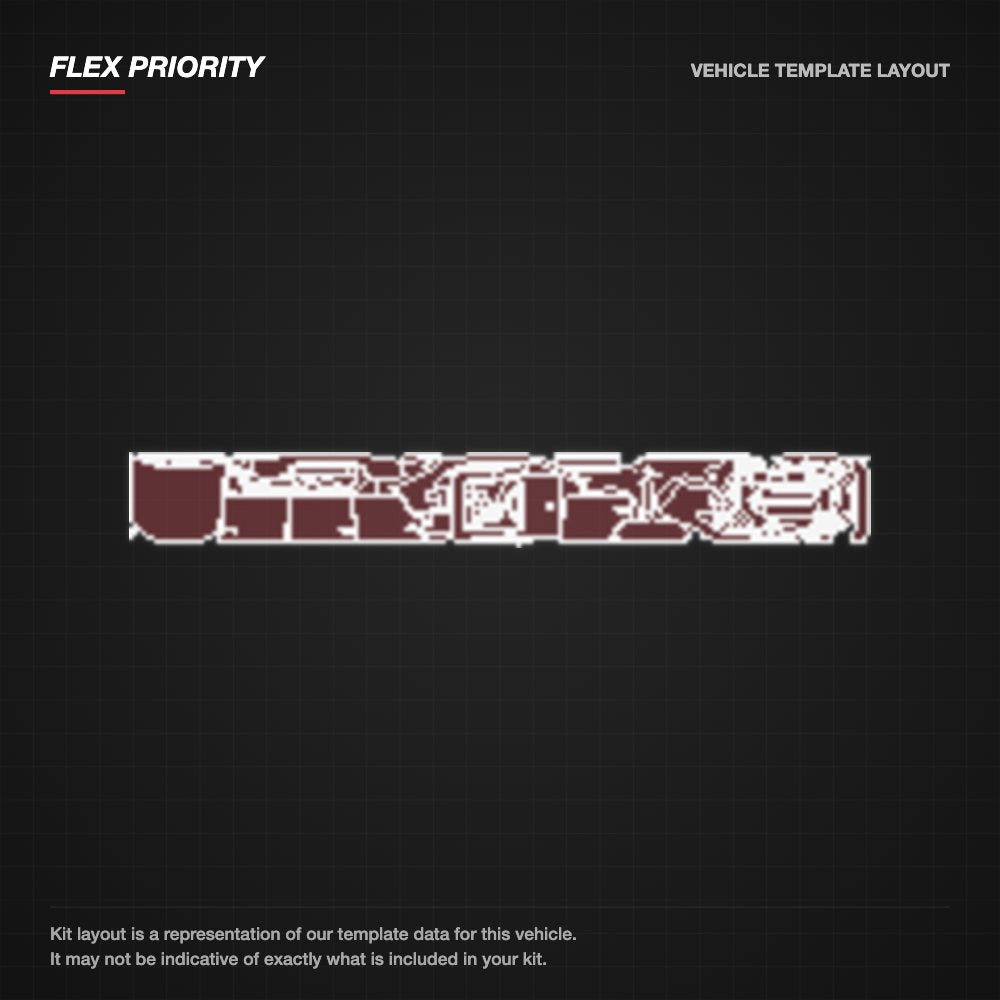 Audi Q8 2019-2023 kit layout (template 2)
