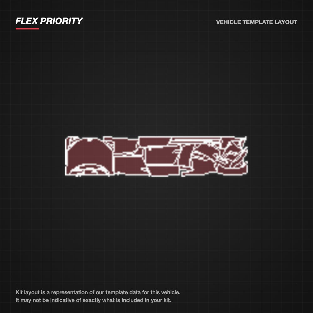 Audi R8 2008-2011 kit layout
