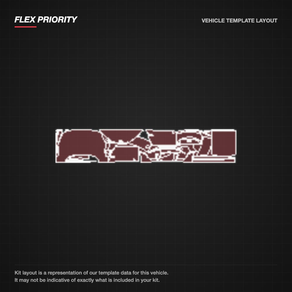 Audi R8 2012-2015 kit layout (template 2)