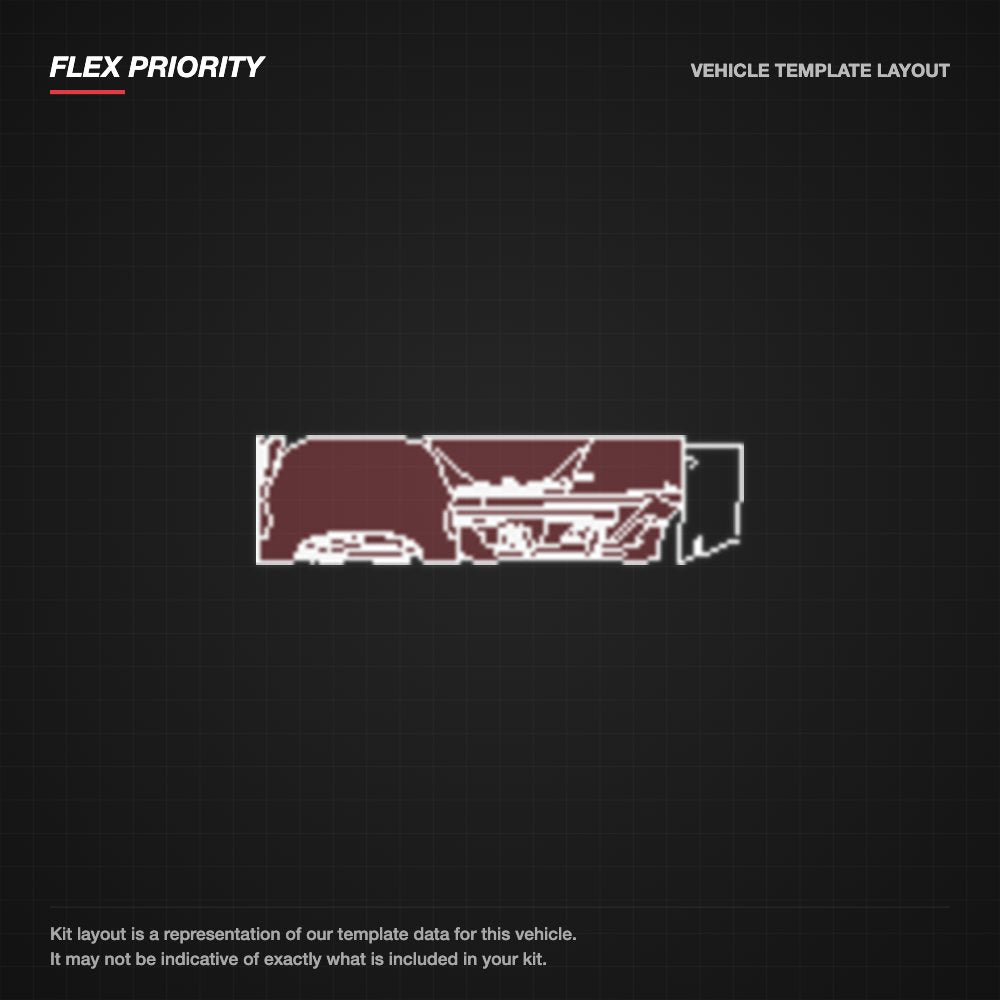 Audi R8 2012-2015 kit layout (template 1)
