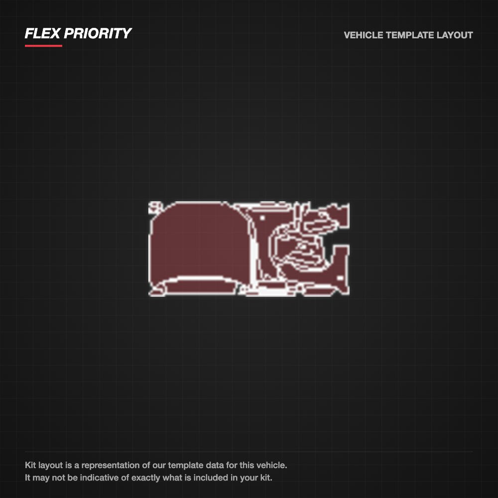 Audi A4 2012 kit layout