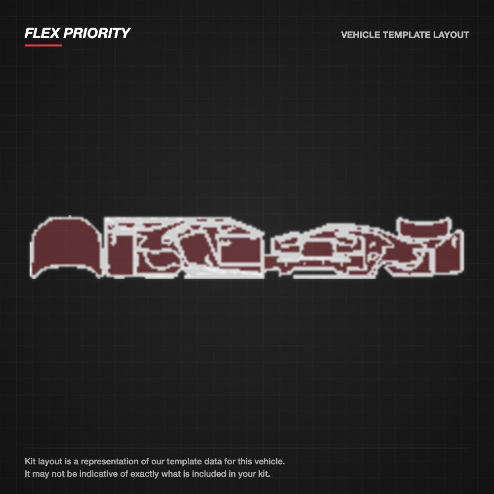 Audi A4 2017-2019 kit layout (template 3)