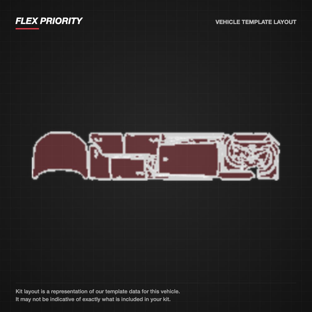 Audi A4 2017-2019 kit layout (template 1)