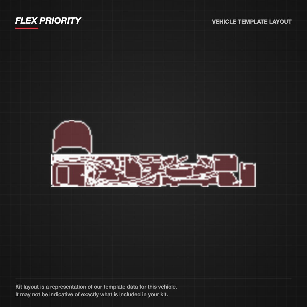 Audi A4 2020+ kit layout (template 1)