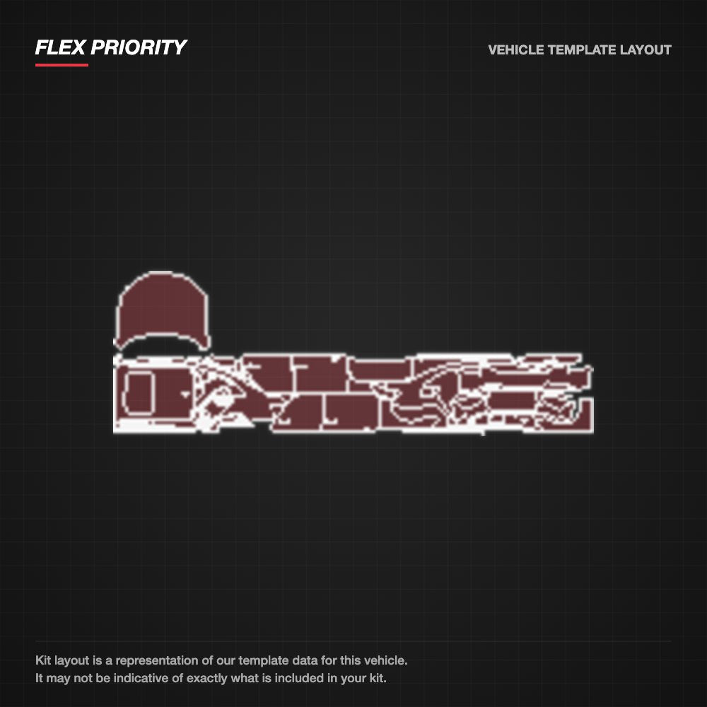 Audi A4 2020+ kit layout (template 2)