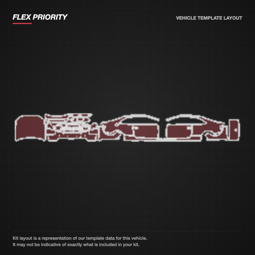 Audi RS5 Coupe 2015-2018 kit layout (template 2)