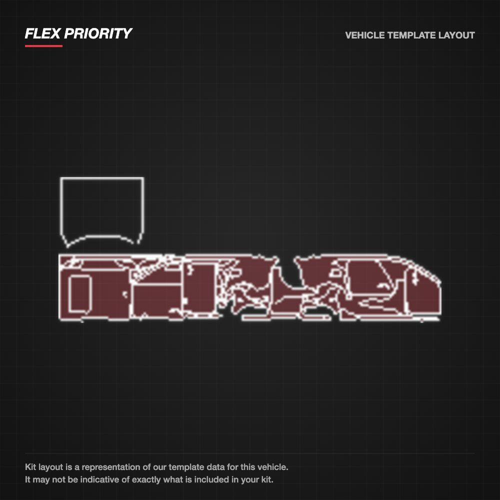 Audi RS7 2015 kit layout