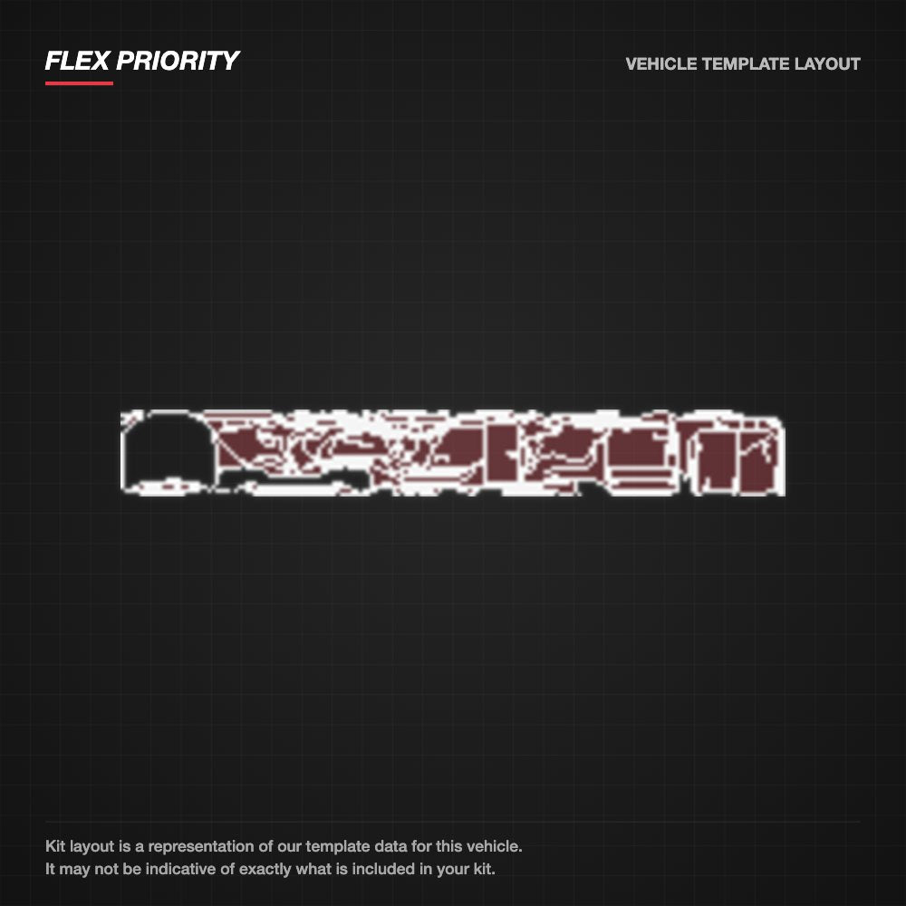Audi RS7 2021+ kit layout