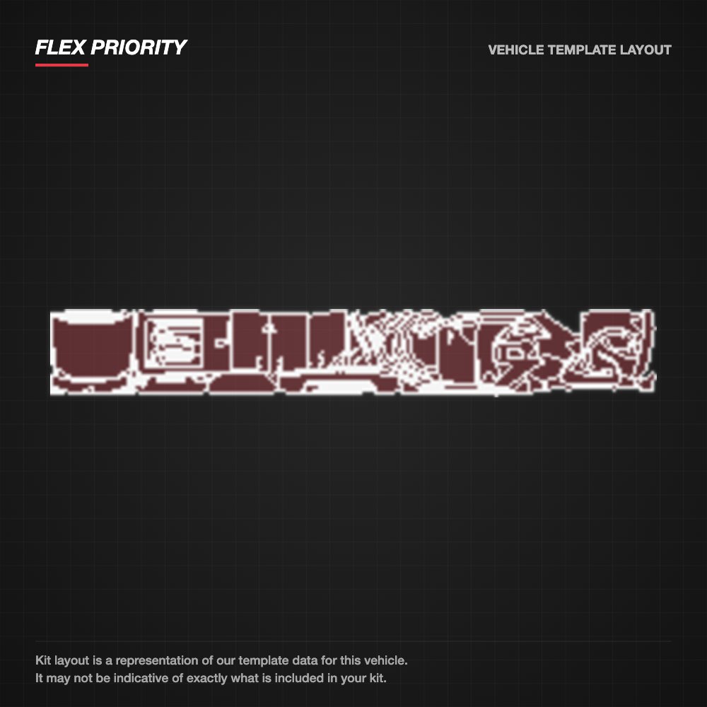 Audi RS Q3 SUV 2021+ kit layout
