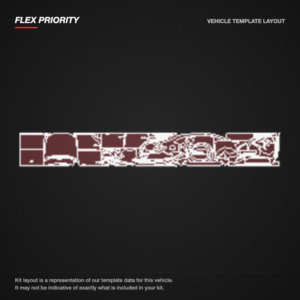 Audi RS Q3 Sportback 2021+ kit layout