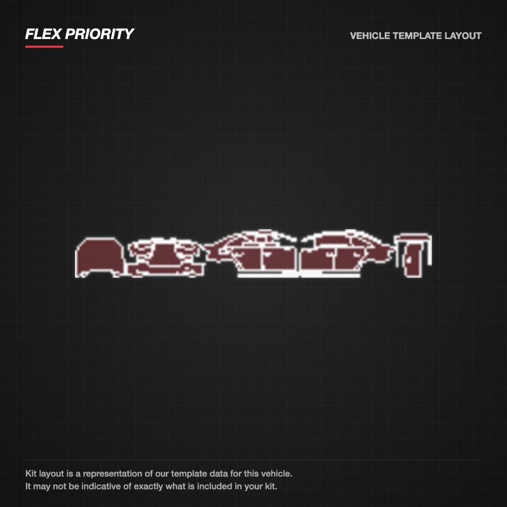 Audi S3 Sedan 2015-2016 kit layout