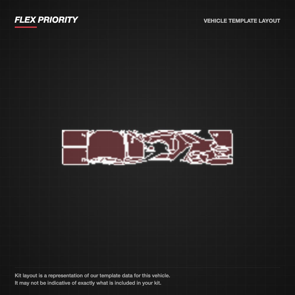 Audi S4 2009-2012 kit layout