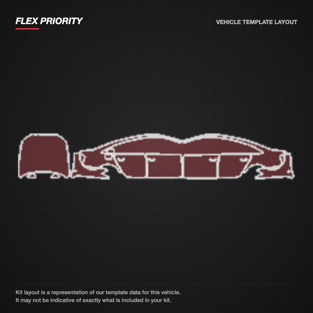 Audi S6 2013-2015 kit layout