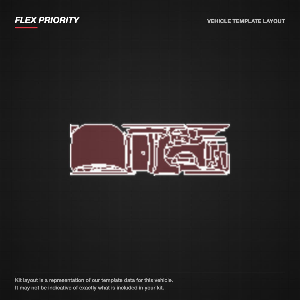 Audi A5 Coupe 2012-2013 kit layout (template 1)