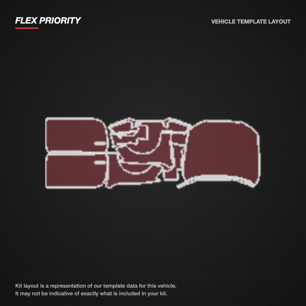 Audi A5 Coupe 2016 kit layout (template 3)