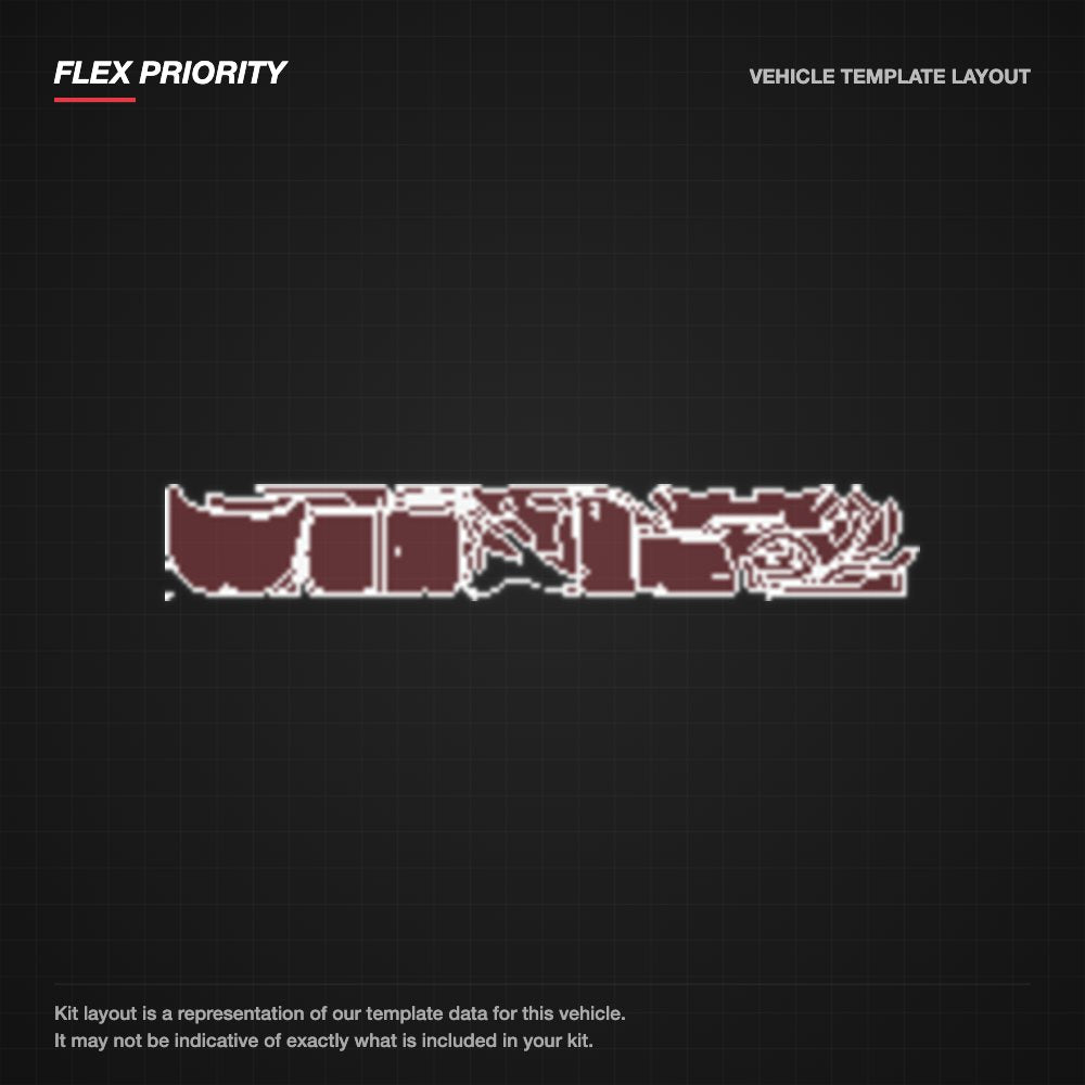 Audi TT Coupe 2016 kit layout (template 2)