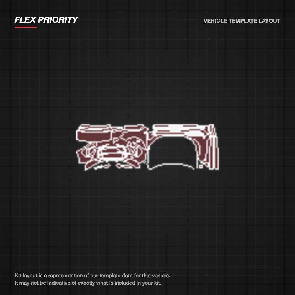 Audi A1 2019+ kit layout