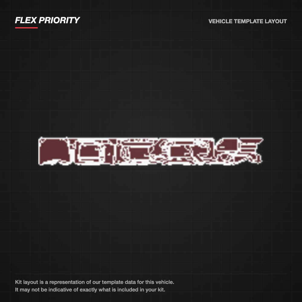 Audi RS Q7 2025+ kit layout