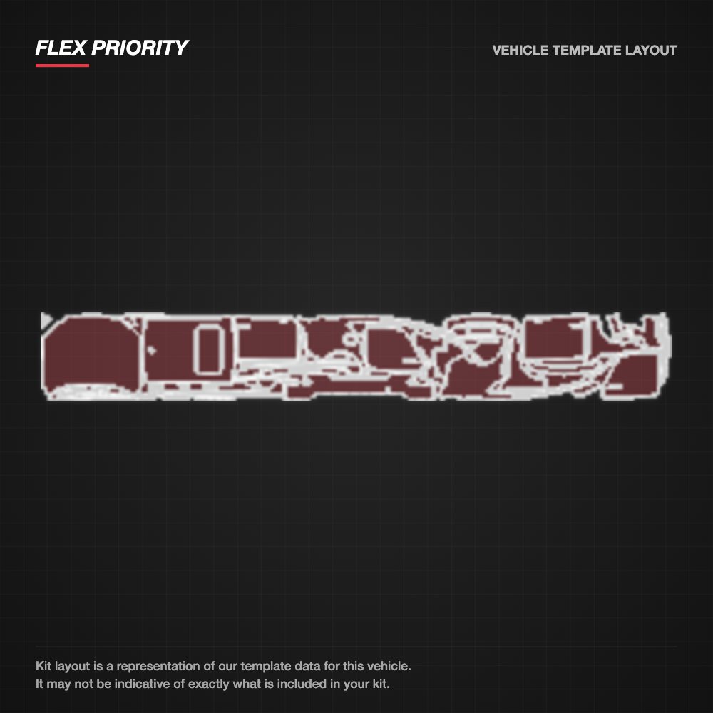 Audi A7 2012-2015 kit layout (template 1)