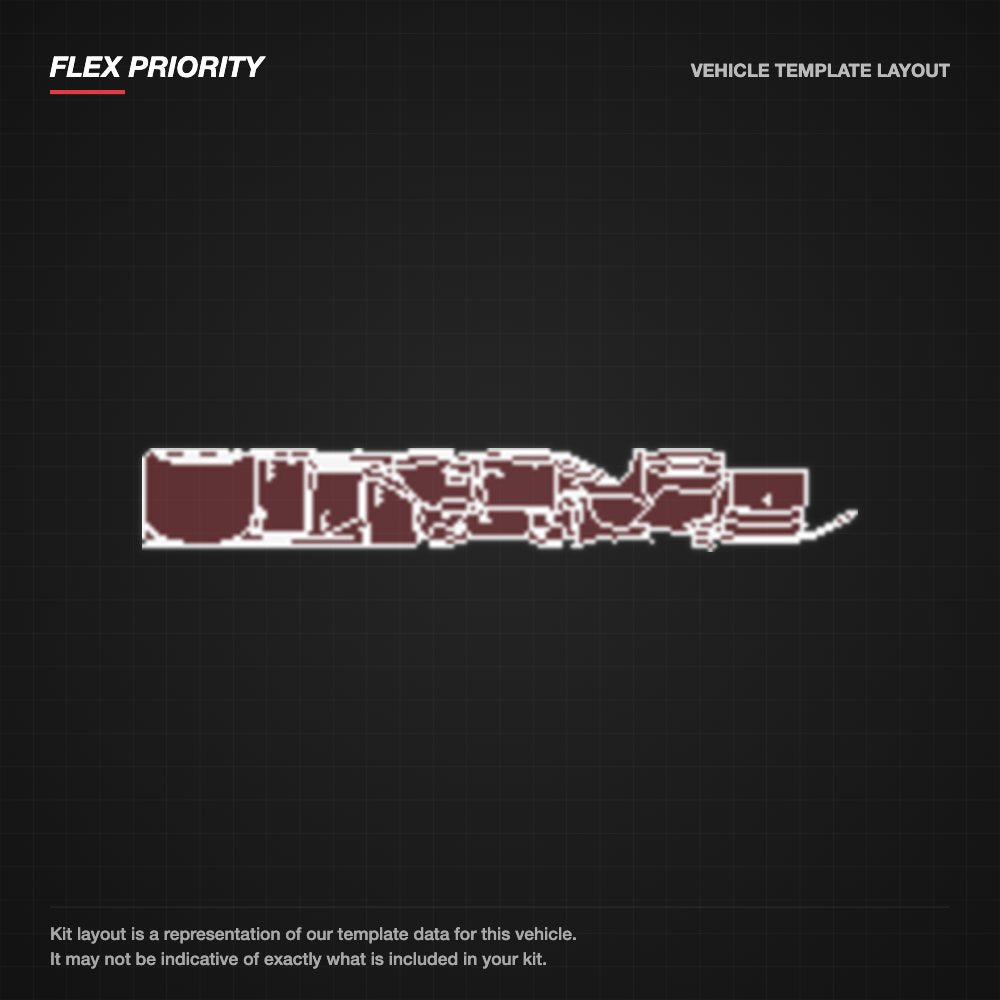 Audi A7 2019-2020 kit layout (template 1)