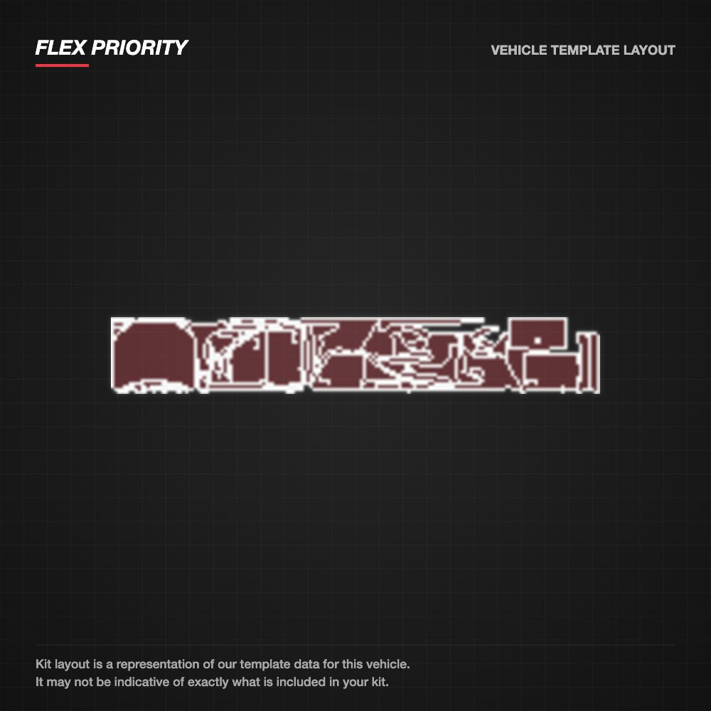 Audi A7 2021+ kit layout (template 1)