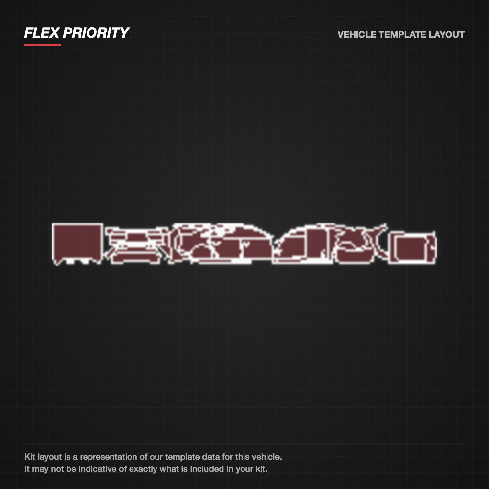 Audi A8 L 2016 kit layout (template 1)