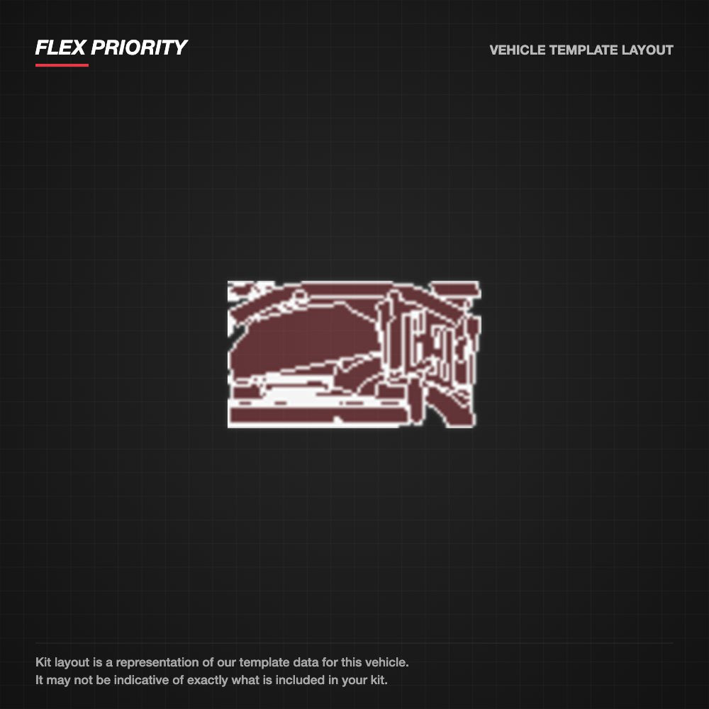Audi A8 2010-2014 kit layout