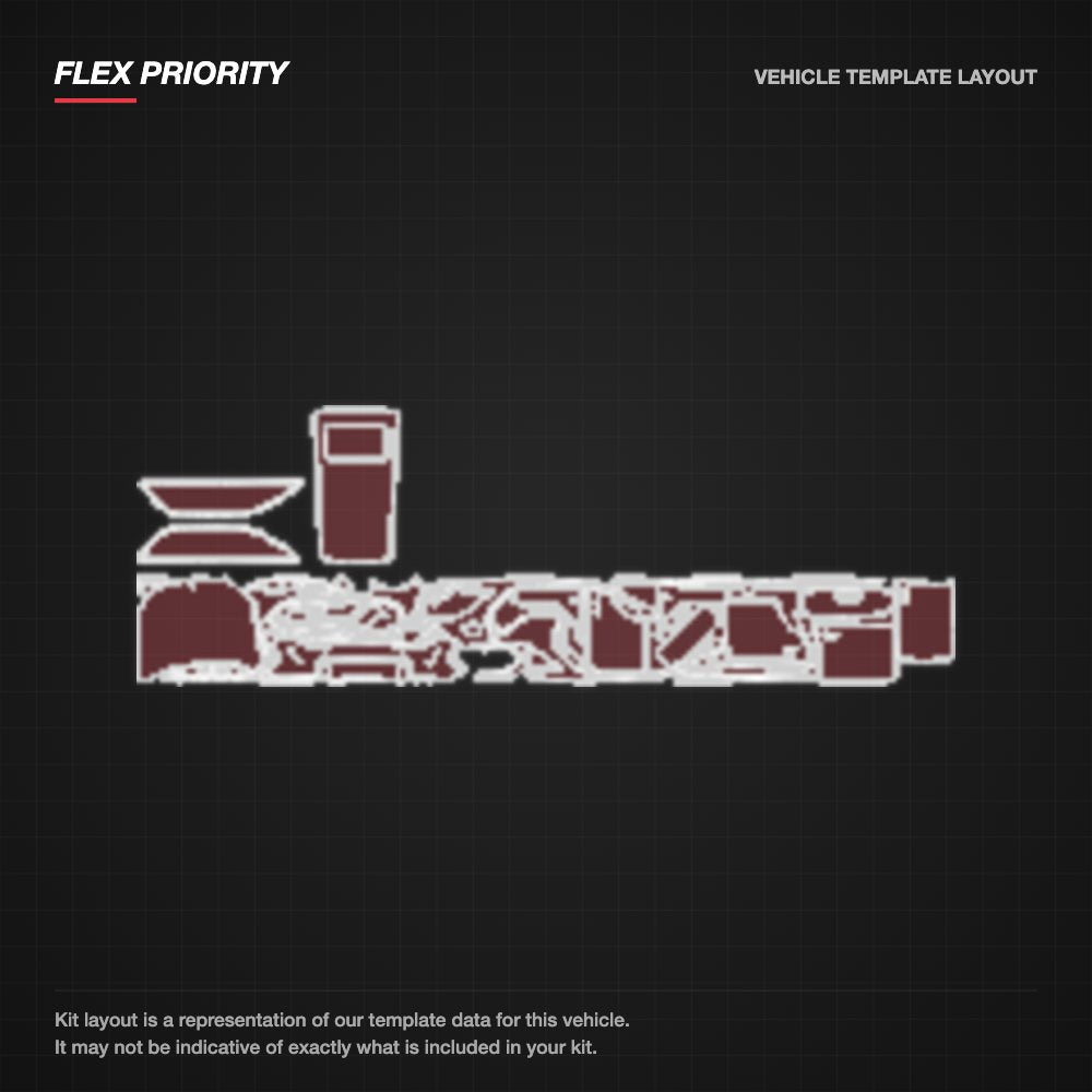 Mercedes-Benz AMG GLE SUV 2020-2023 kit layout (template 2)