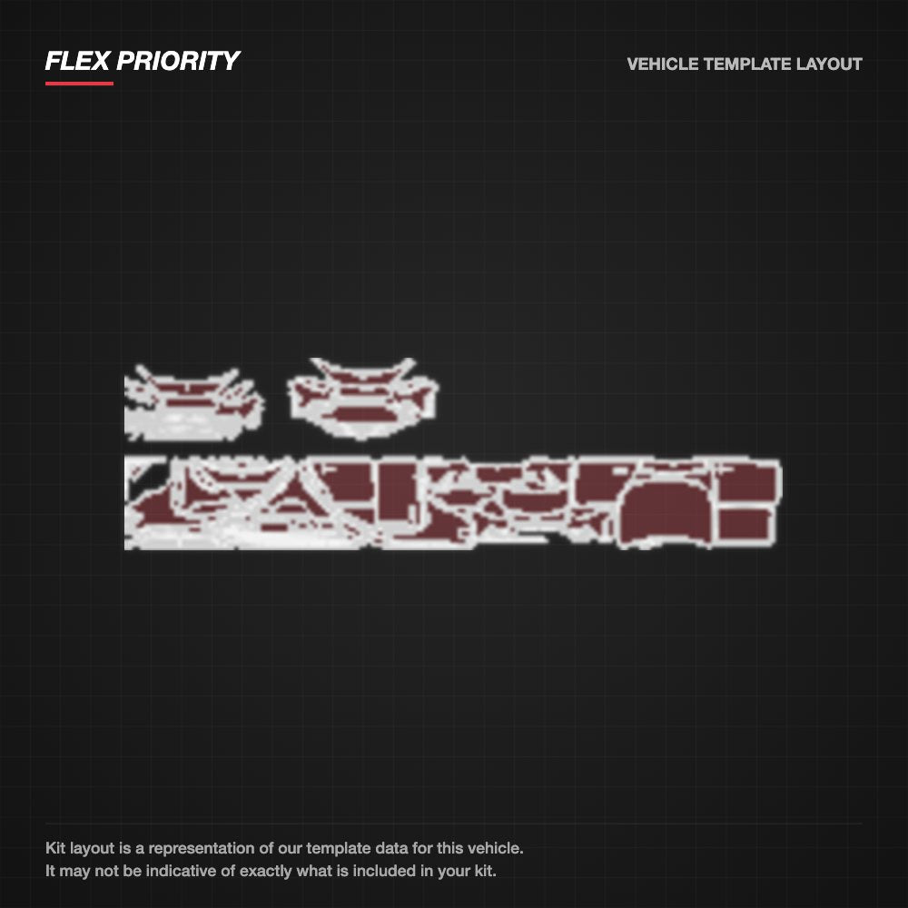 Mercedes-Benz AMG A-Class Sedan 2019 kit layout (template 2)