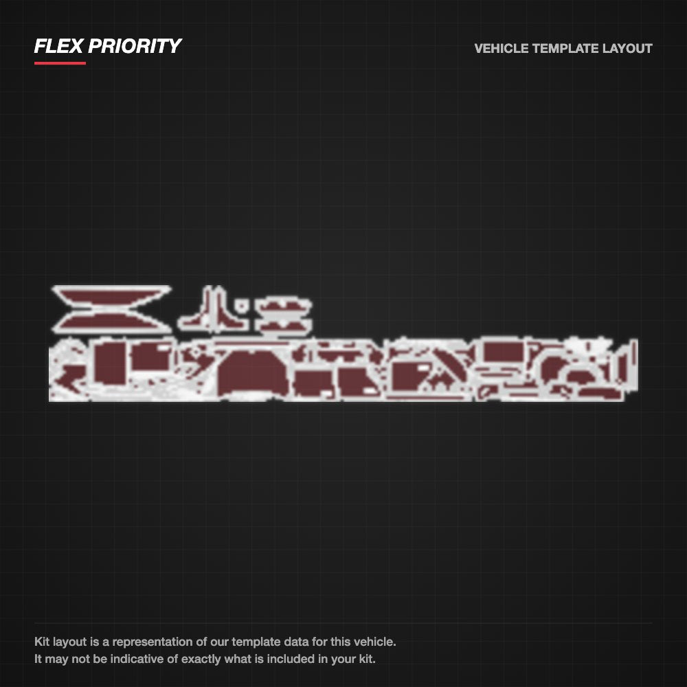 Mercedes-Benz AMG EQE SUV 2024+ kit layout